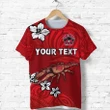 (Custom Personalised) Rewa Rugby Union Fiji T Shirt Unique Vibes - Full Red K8
