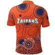 (Custom Personalised) Cairns Taipans Polo Shirt Australian Indigenous Sporty Back | Rugbylife.co