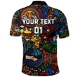 (Custom Personalised) Australia Naidoc Week 2021 Polo Shirt Indigenous Be Proud, Custom Text And Number K8