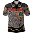 (Custom Personalised) All Stars Polo Shirt Special Indigenous Australia Front | Rugbylife.co