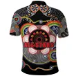 (Custom Personalised) All Stars Polo Shirt Special Indigenous Australia Back | Rugbylife.co