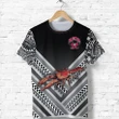 (Custom Personalised) Rewa Rugby Union Fiji T Shirt Creative Style - Black, Custom Text And Number K8