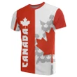 Canada Maple Leaf T-Shirt - Split Style J9
