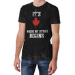 Canada T-Shirt - It'S Where My Story Begins A7