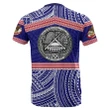 American Samoa Rugby Polynesian Patterns T-Shirt TH4