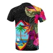 Guam All Over T-Shirt - Hibiscus Polynesian Pattern - BN39