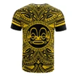 Marquesas Islands All T-Shirt - Marquesas Islands Coat Of Arms Polynesian Gold Black Bn10