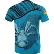 Niue T-Shirts Blue Crab Coconut A02