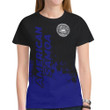 American Samoa T-shirt - Smudge Style - BN1510