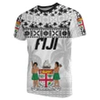 Fiji T-Shirt Tapa Pattern - Rugby Style TH6