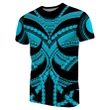 Samoan Tattoo T-Shirt Blue TH4 - 1st New Zealand