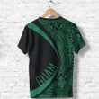 Guam Coat Of Arms T-Shirt - Circle Style - Green J9