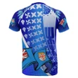 Fiji Tapa T-Shirt Sport Style Special Version J7