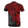 Vanuatu Polynesian T-Shirt - Red Turtle - Bn1518