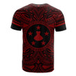 Austral Islands All T-Shirt - Austral Islands Coat Of Arms Polynesian Red Black Bn10