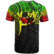Tonga Polynesian T-Shirt - Reggae Tattoo Pattern - Bn12