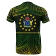 Cook Islands Rugby Polynesian Patterns T-Shirt TH4