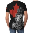 Canada T-Shirt - Lion With Crown (Women'S/Men'S) A7