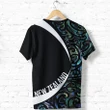 New Zealand Maori Shirt, Manaia Paua Shell T-Shirt J95 - 1st New Zealand