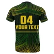 (Custom Personalised)Cook Islands Rugby Polynesian Patterns T-Shirt TH4