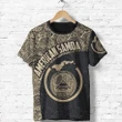 Map American Samoa T-Shirt Polynesian