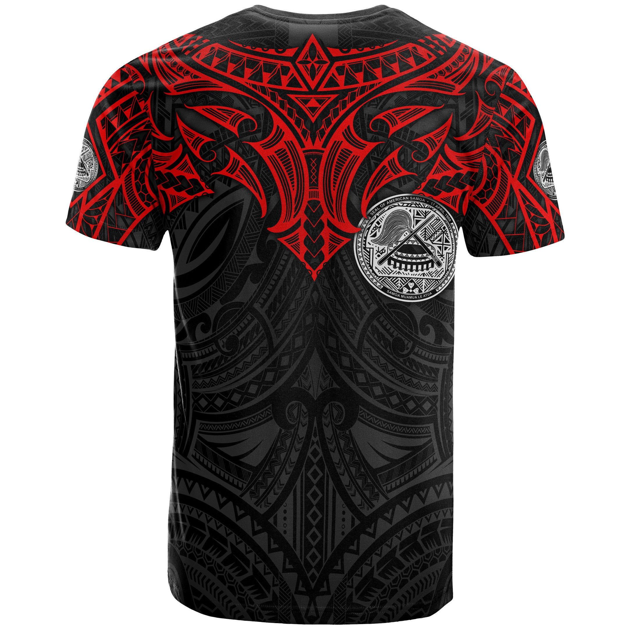 American Samoa Polynesian T-shirt  - Whale Tail