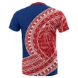 Guam T-Shirt Rugby Version Coat Of Arms Polynesian TH4