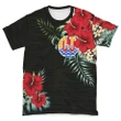 French Polynesia T-Shirt Hibiscus (Men/Women) A7