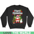 Canada - Merry Christmas T-Shirt 03 J1 Crewneck Sweatshirt / Black S T-Shirts