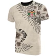 Fiji T-Shirt The Beige Hibiscus A7
