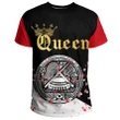 American Samoa T-Shirt Queen - Valentine Couple A7