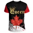 Canada T-Shirt Queen - Valentine Couple A7