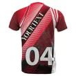 (Custom Personalised)Tonga T-Shirt Special Line Polynesian TH4