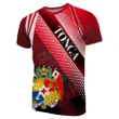 (Custom Personalised)Tonga T-Shirt Special Line Polynesian TH4
