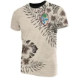 Guam T-Shirt The Beige Hibiscus A7