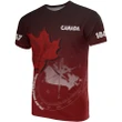 Canada Compass Maple Leaf T-Shirts A02