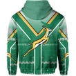 (Custom Personalised) Rugby South Africa Hoodie Springboks Forever Back | Rugbylife.co