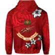 Rewa Rugby Union Fiji Hoodie Unique Vibes - Full Red K8