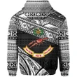 (Custom Personalised) Rewa Rugby Union Fiji Hoodie Special Version - Black K8