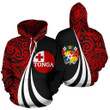 Tonga Coat Of Arms Polynesian Hoodie