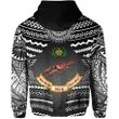 (Custom Personalised) Rewa Rugby Union Fiji Hoodie Creative Style - Black K8