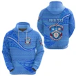 (Custom Personalised) ‘Apifo’ou College Hoodie Tonga Unique Version - Full Blue
