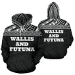 Wallis And Futuna All Over Hoodie - Black Version - Bn04