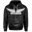 New Zealand Rugby The Haka Tatto Face Hoodie