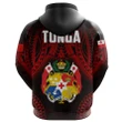 (Custom Personalised) Tonga Rugby Zip Hoodie Mate Ma'a Tonga Tribal Pattern TH6