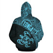 Zip Up Hoodie Tonga Coat Of Arms Turtle Polynesian Pattern 03 Th0