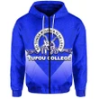 (Custom Personalised) Tupou College Toloa Zip-Hoodie Polynesian Style