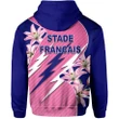 Stade Français Zip-Hoodie Pink Lillies TH4