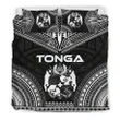 Tonga Polynesian Chief Bedding Set - Black Version - Bn10
