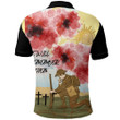 Anzac We Will Remember Them Polo Shirt
